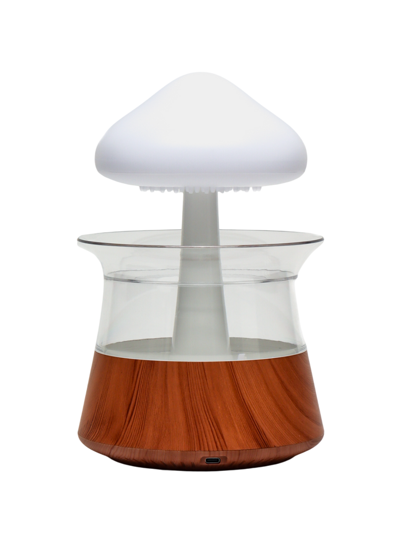 Umidificador Difusor De Aromas - Som De Chuva 7 Cores